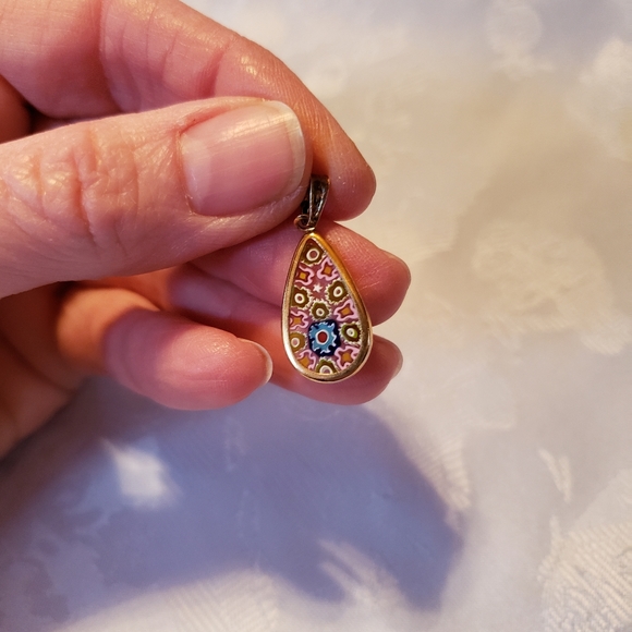 Sterling Silver Glass Pendant - Picture 8 of 8